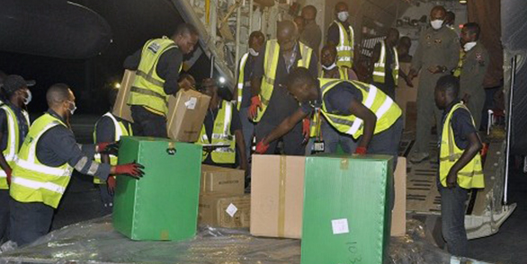NAHCO HANDLES 107 CARTONS OF MEDICAL SUPPLIES TO COMBAT COVID-19