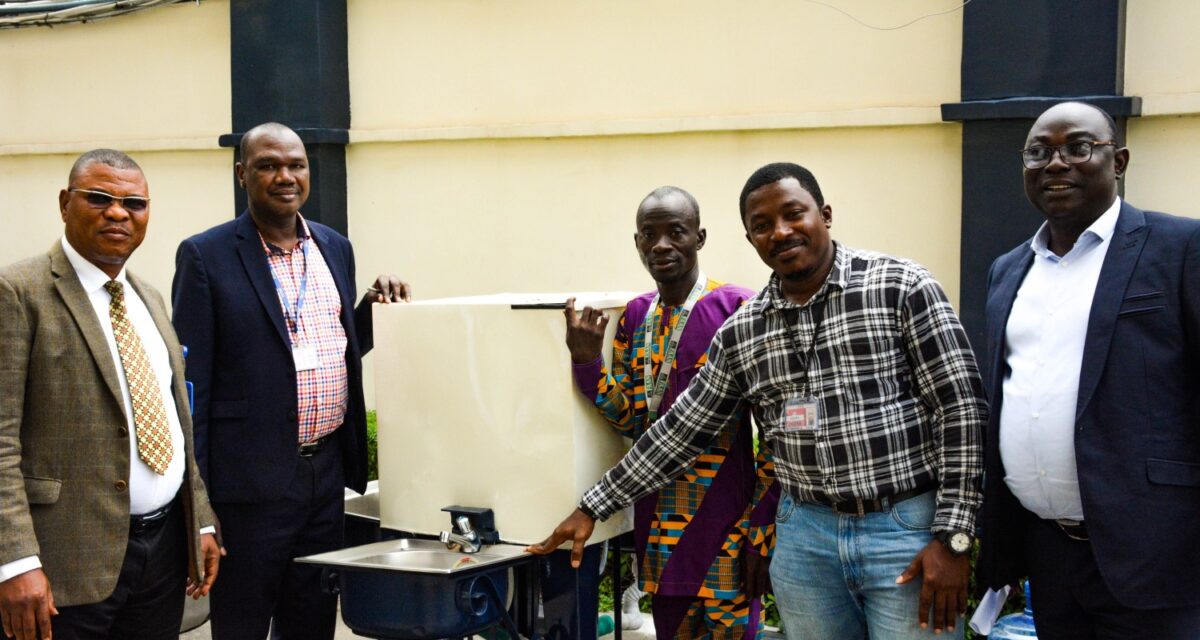 NAHCO DONATES HAND WASHING MACHINE TO FAAN