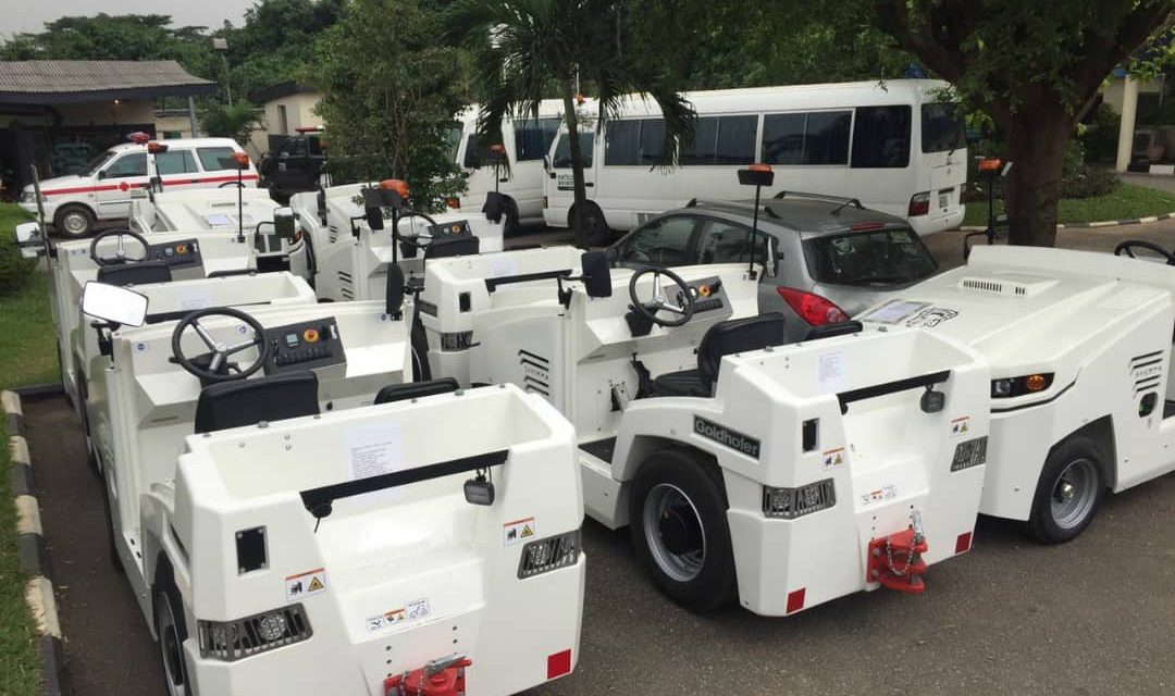 NAHCO TAKE DELIVERY OF GROUND SUPPORT EQUIPMENT