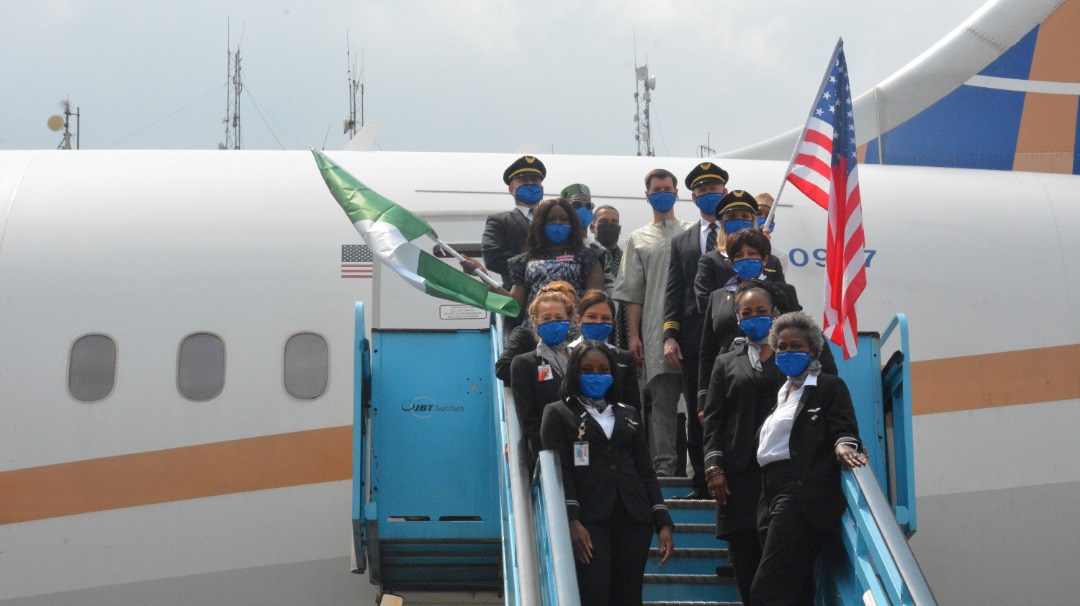 NAHCO HANDLES UNITED AIRLINES’ INAUGURAL FLIGHT