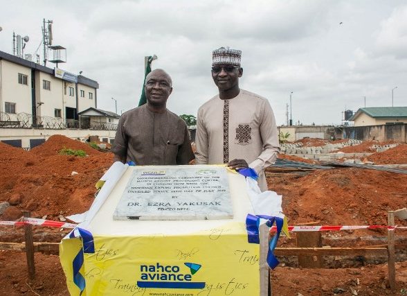 Ground breaking ceremonies for the Lagos phase of the NAHCO Export Processing Centre