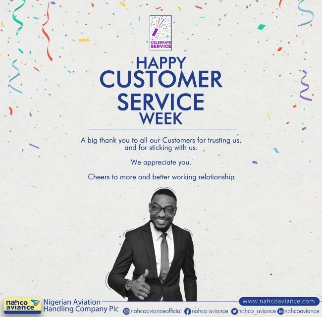 HAPPY CUSTOMER SERVICE WEEK