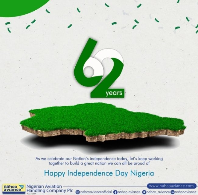 Happy 62nd Independence Anniversary